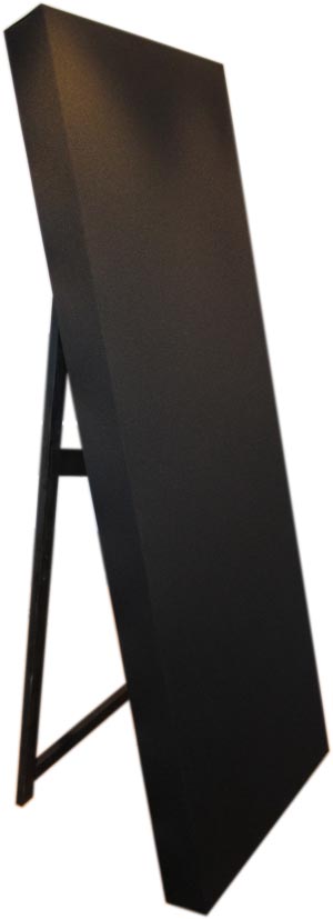 Acoustipanel 80M SN - version mobile 180*70 cm toile Suxen noire