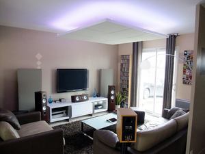 plafond suspendu modulaire acoustique Damiacoustic - cliquer sur l'image pour l'afficher en grand